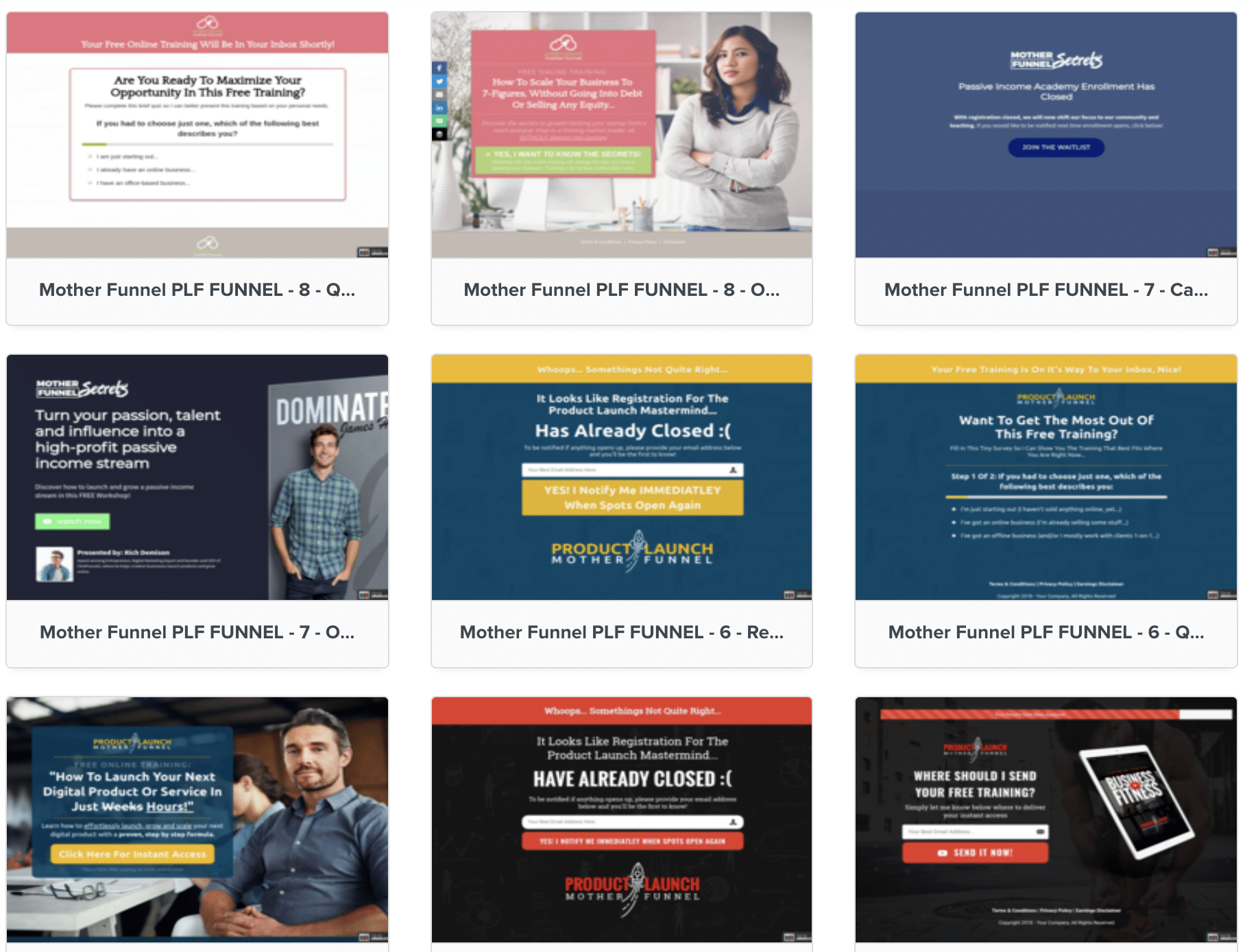 ClickFunnels Landing Page Templates Free Funnel Templates Oh My!