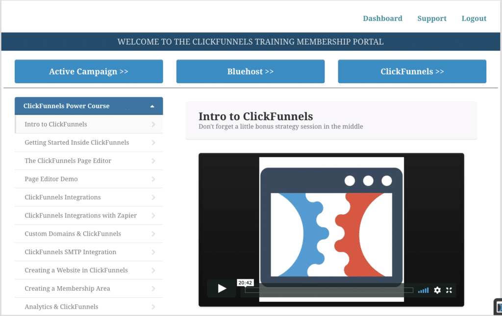 ClickFunnels Membership Site